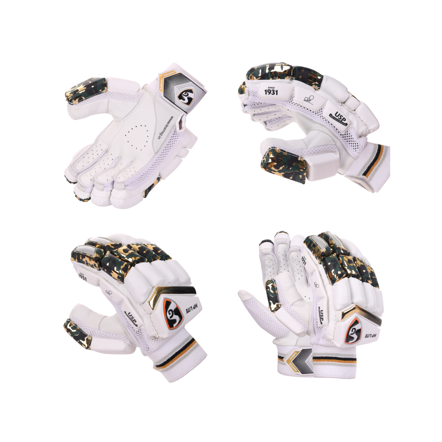 SG HP Lite Batting Gloves